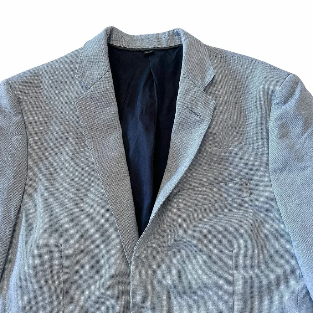 J.Crew Ludlow Men's Gray Blazer Size‎ 36R Gray Tessuti Carpini Jacket Preppy